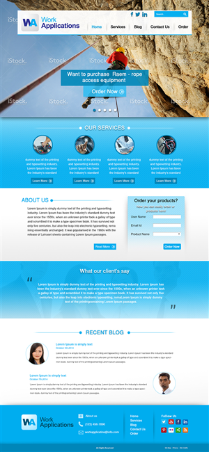 Web Design par Wings on web pour Total Coating Solutions Ltd | Design : #4474979