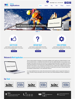 Web Design par Redsquare infotech pour Total Coating Solutions Ltd | Design : #4477422