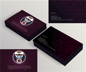 Djiboutii Business Card Design | Diseño de Tarjeta de Presentación por Kris Karlson Design