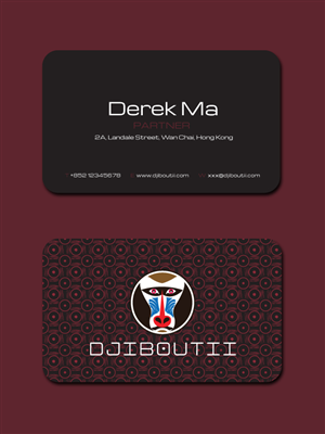 Djiboutii Business Card Design