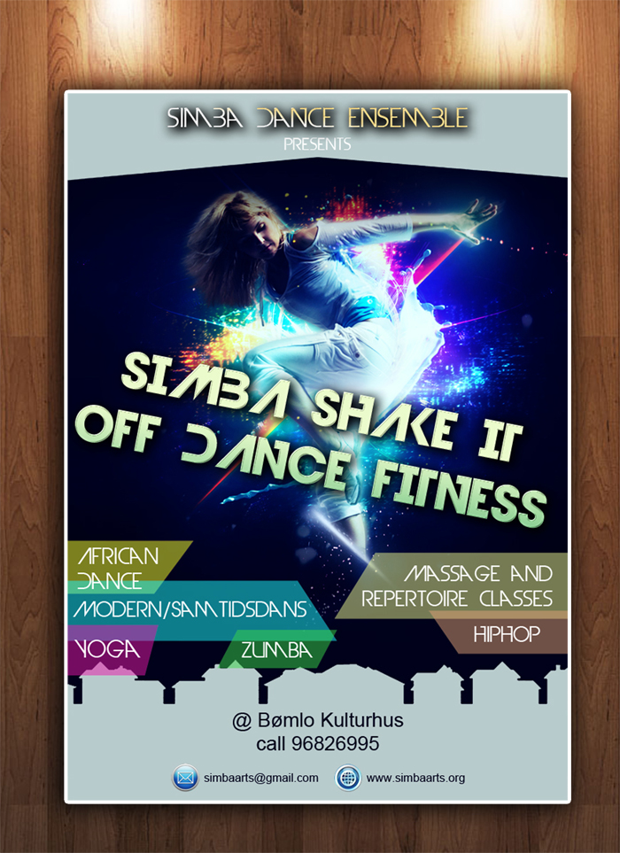 Diseño de Póster por kogner para Simba Dance Ensemble | Diseño #4723546