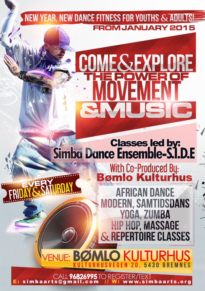 Design de Poster par nextconcept pour Simba Dance Ensemble | Design #4781955