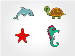 Water Friends to promote Water Safety | Illustration Design by tapstudio