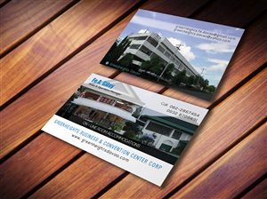 Business Card Design by Pixi Dust for GREENHEIGHTS BUSINESS & CONVENTION CENTER | Design: #4453993