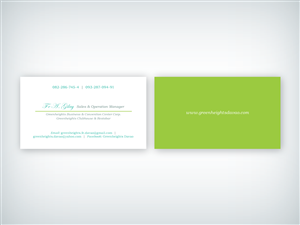 Business & Good Life  in perfect  harmony | Visitenkarten-Design von 3dwOrX