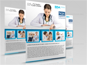 Flyer Design by CENTERSPREAD for The Healthy Gut Clinic | Design: #4467607