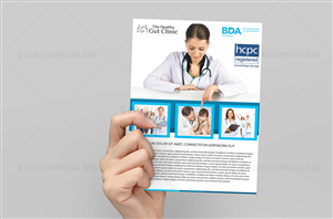 Flyer Design by CENTERSPREAD for The Healthy Gut Clinic | Design: #4467657
