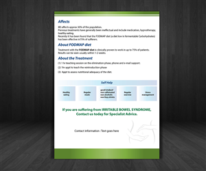 The Healthy Gut Clinic Flyer Design | Flyer-Design von CG PRITAM