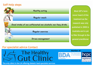 Flyer Design by arnab.kol for The Healthy Gut Clinic | Design: #4466691