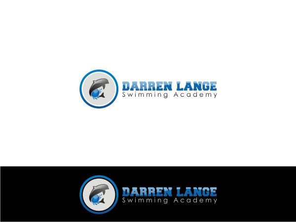 Logo Design by rastf2day for DARREN LANGE SWIMMING ACADEMY | Design #1286651