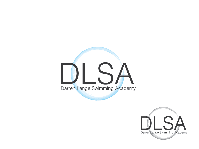 Logo Design by ellebrea for DARREN LANGE SWIMMING ACADEMY | Design #1266808