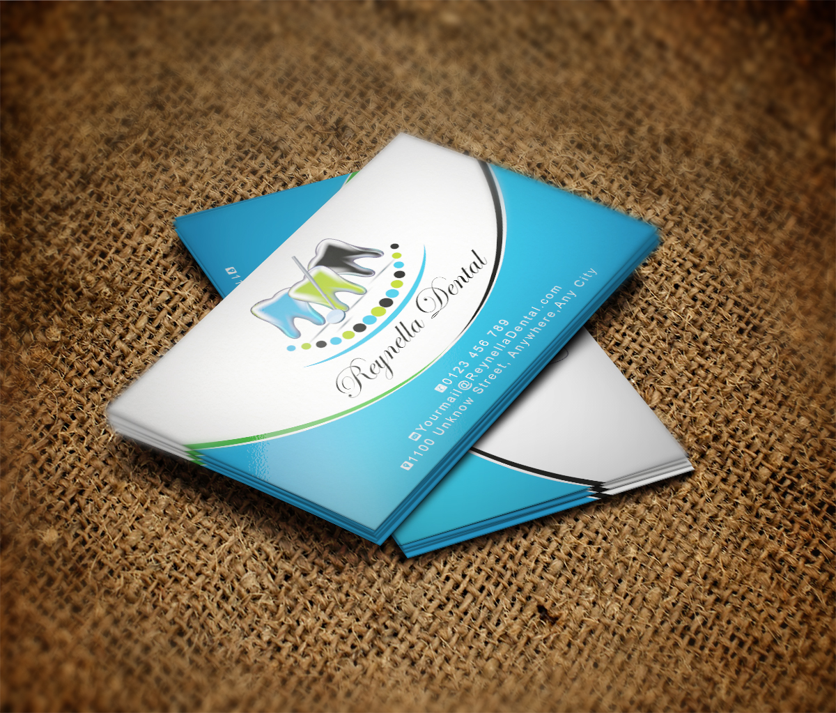 Business Card Design by MT for Reynella Dental | Design #4562352