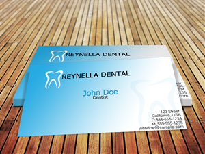 Diseño de Tarjeta de Presentación por Ather para Reynella Dental | Diseño: #4565150