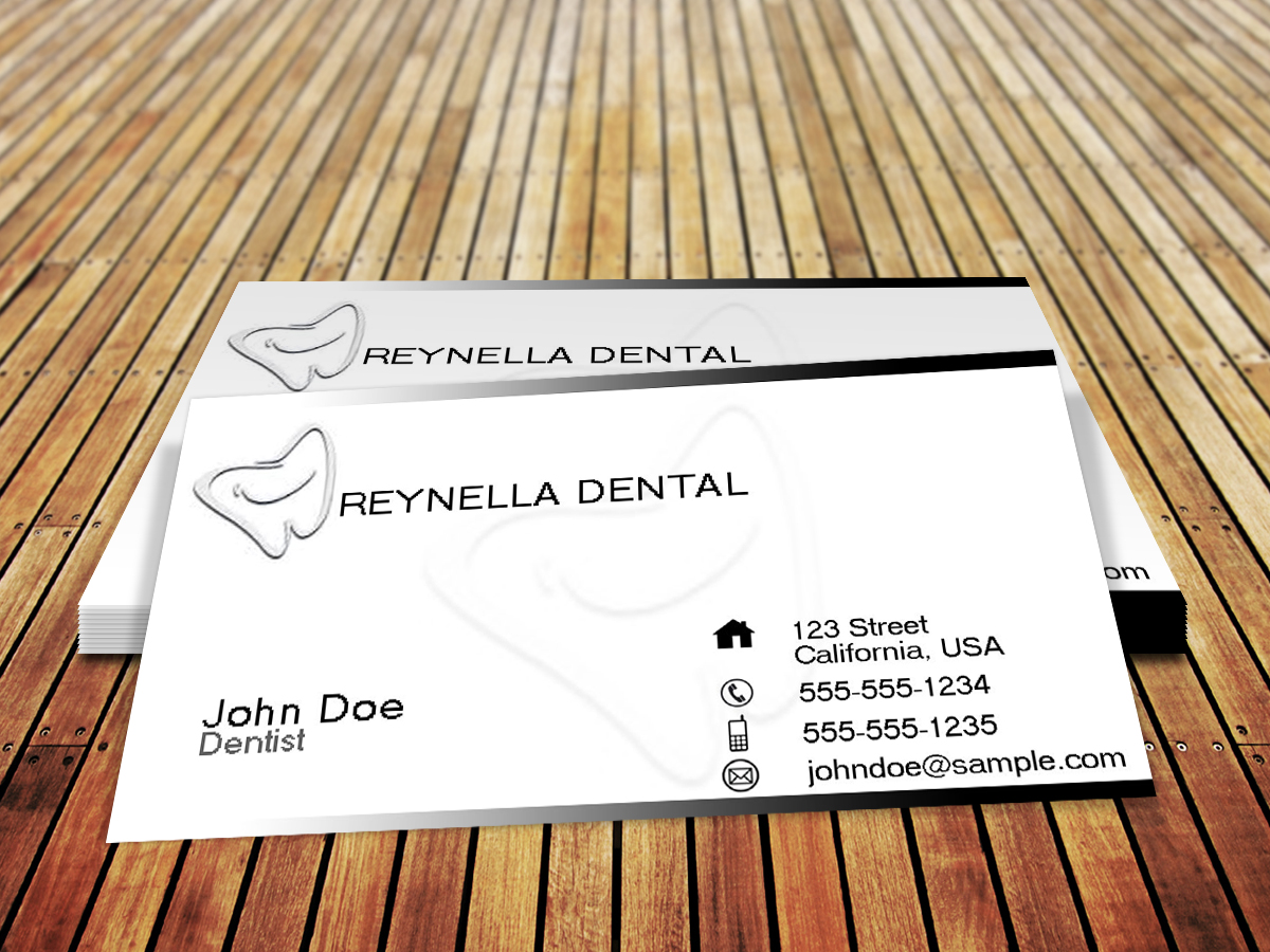 Business Card Design by Ather for Reynella Dental | Design #4566880