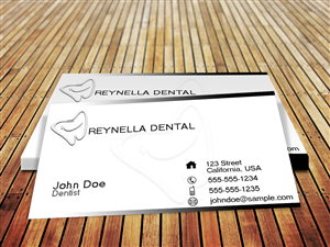 Diseño de Tarjeta de Presentación por Ather para Reynella Dental | Diseño: #4566880