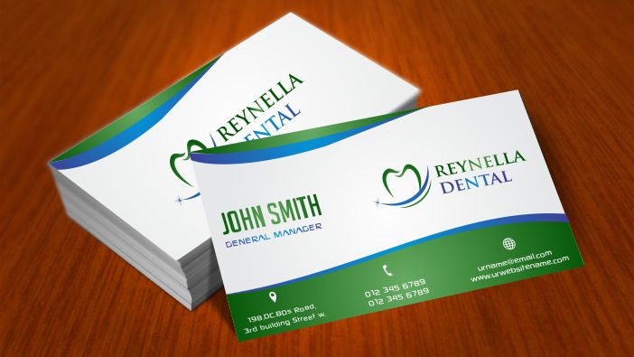 Diseño de Tarjeta de Presentación por AwsomeD para Reynella Dental | Diseño #4569047
