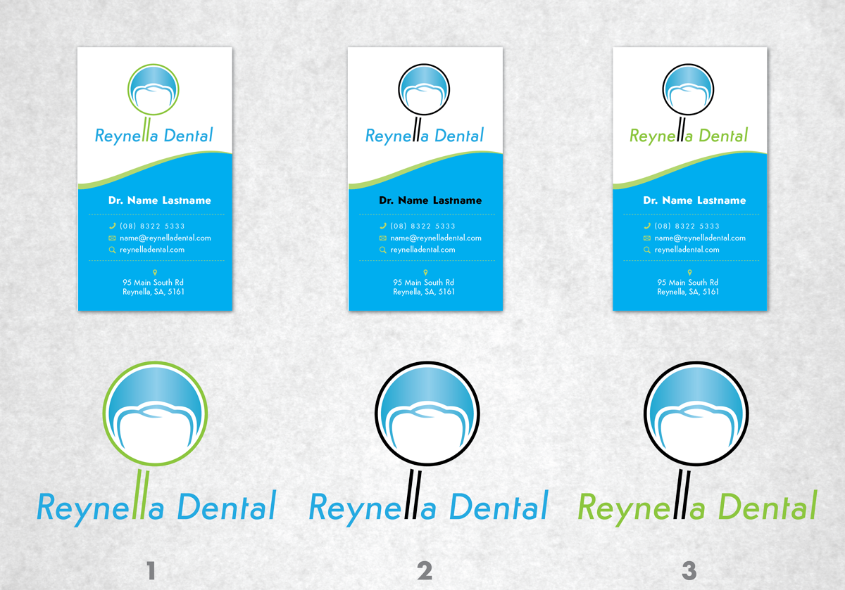 Business Card Design by TALIA for Reynella Dental | Design #4506350