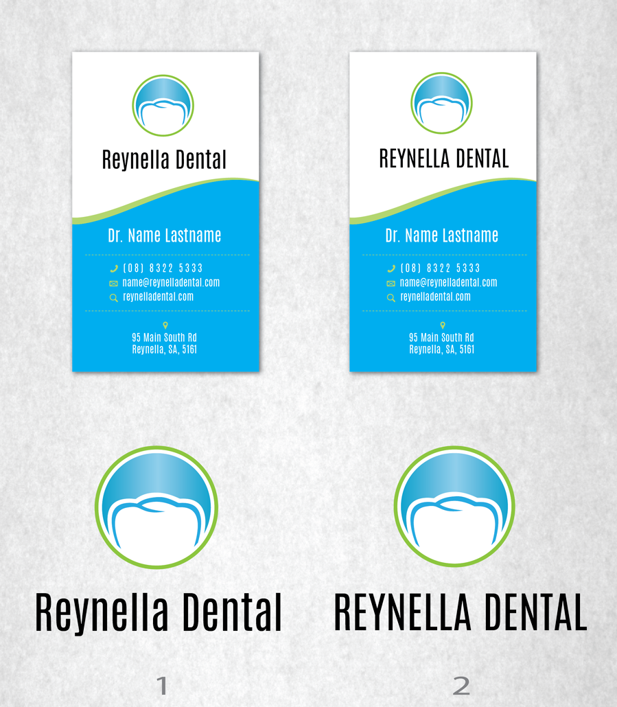 Visitenkarten-Design von TALIA für Reynella Dental | Design #4506412