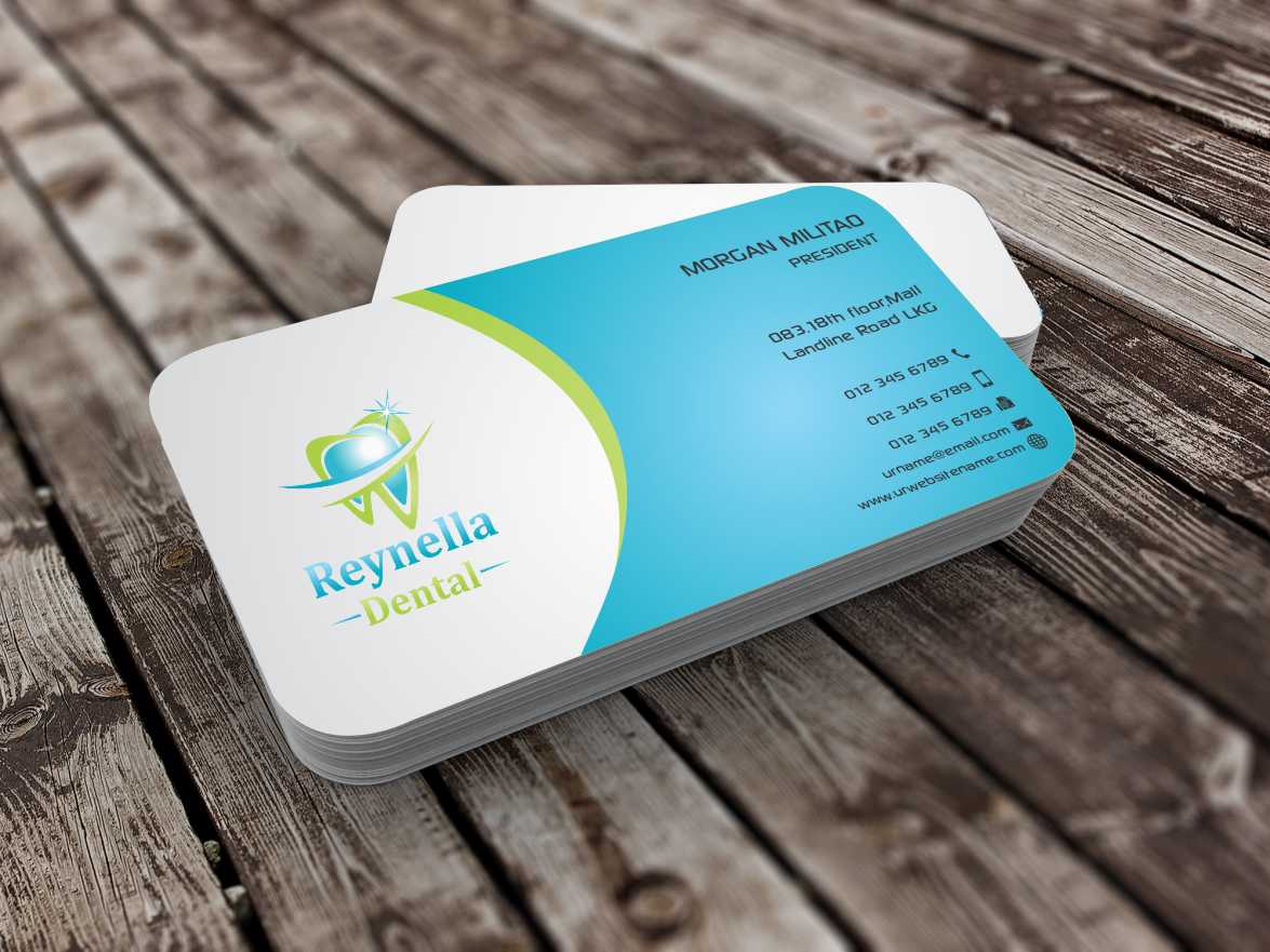 Business Card Design by szabist for Reynella Dental | Design #4539914