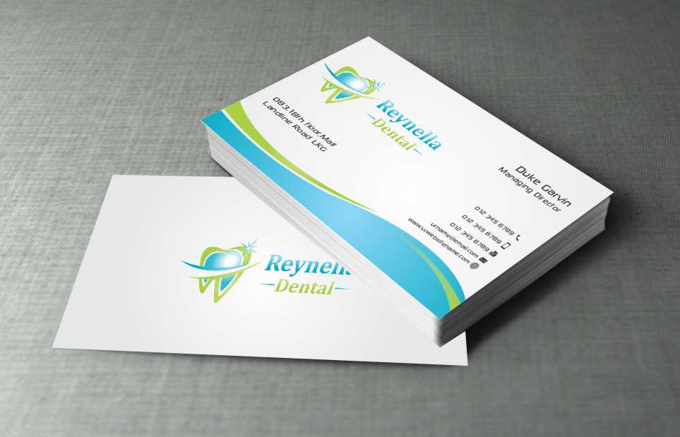 Business Card Design by szabist for Reynella Dental | Design #4539917