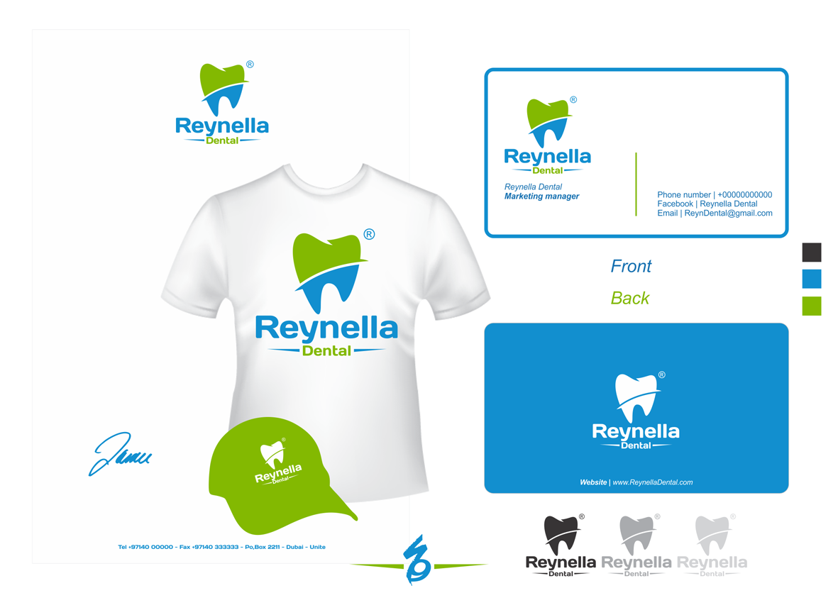 Design de Carte de Visite par WaelSwid pour Reynella Dental | Design #4551476