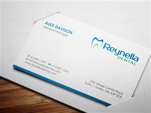 Visitenkarten-Design von logodentity für Reynella Dental | Design: #4502459