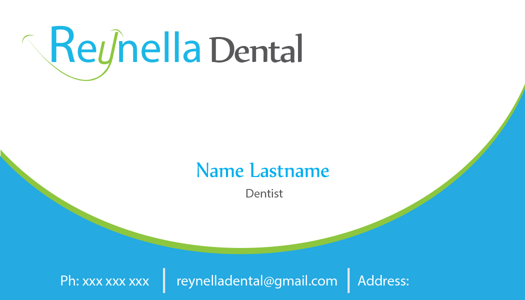 Business Card Design by Pankhuri Badal for Reynella Dental | Design #4554634