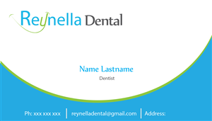 Diseño de Tarjeta de Presentación por Pankhuri Badal para Reynella Dental | Diseño: #4554634