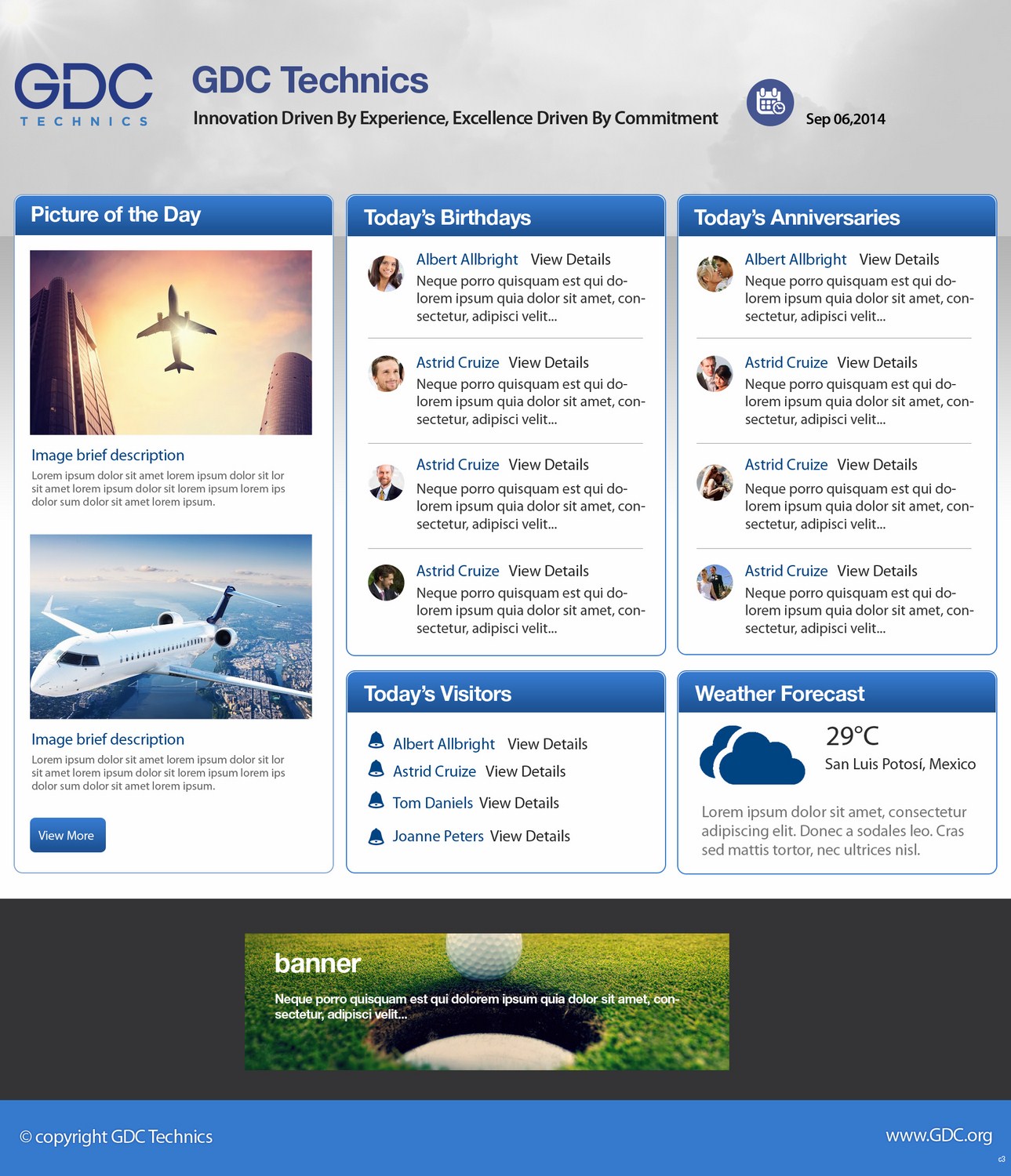 Web Design by pb for GDC | Design #4457807