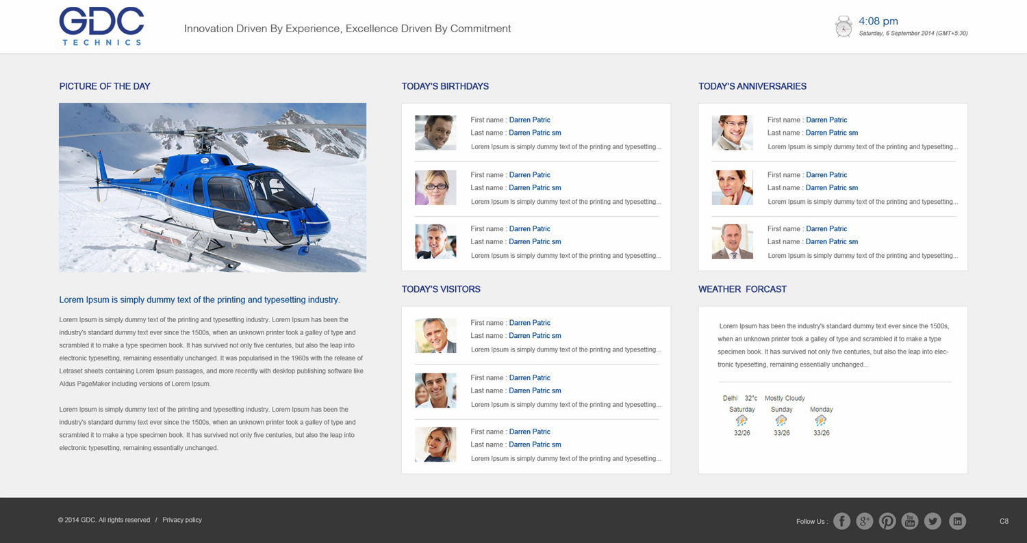 Web-Design von pb für GDC | Design #4457811