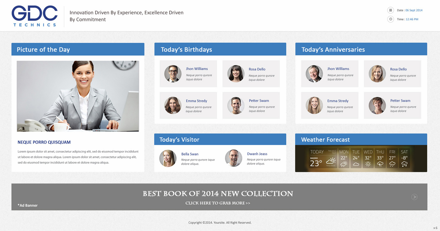 Web Design by pb for GDC | Design #4457832