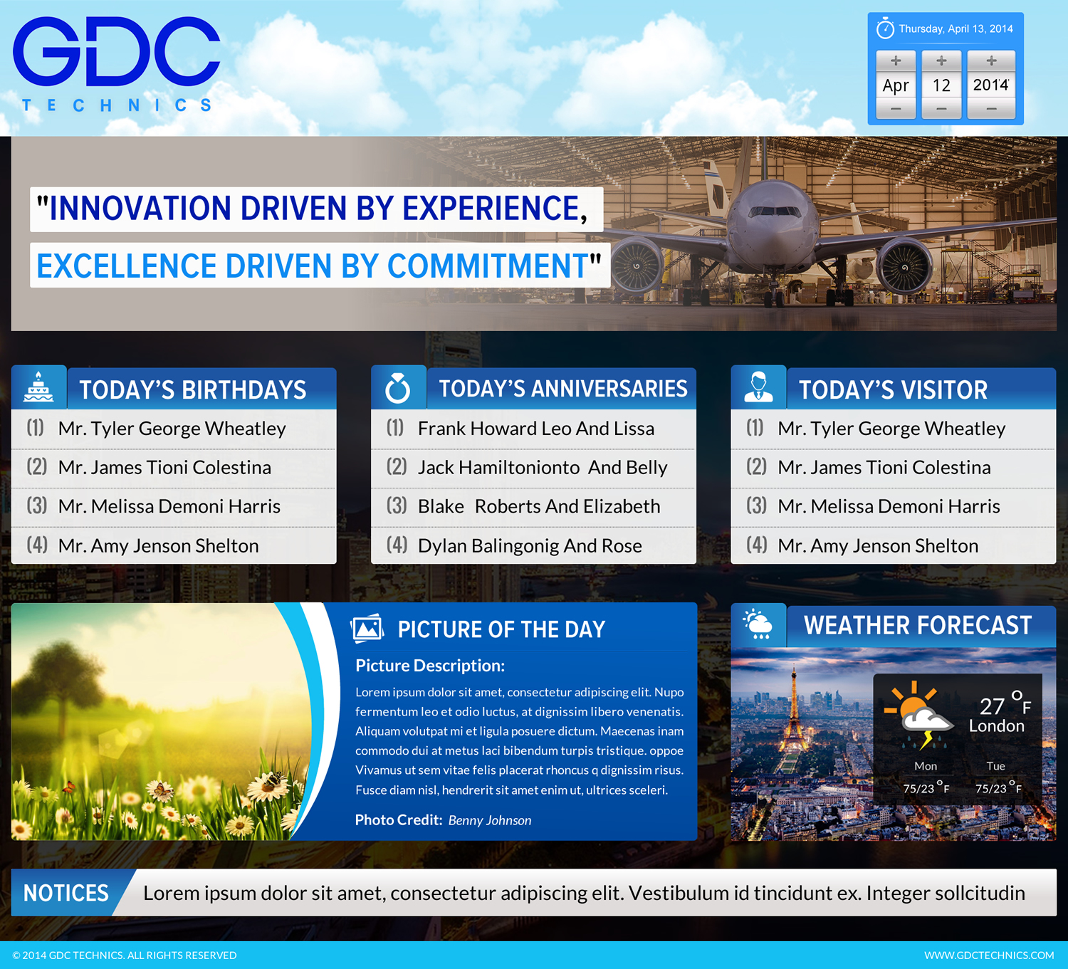 Web Design by Sbss for GDC | Design #4455446