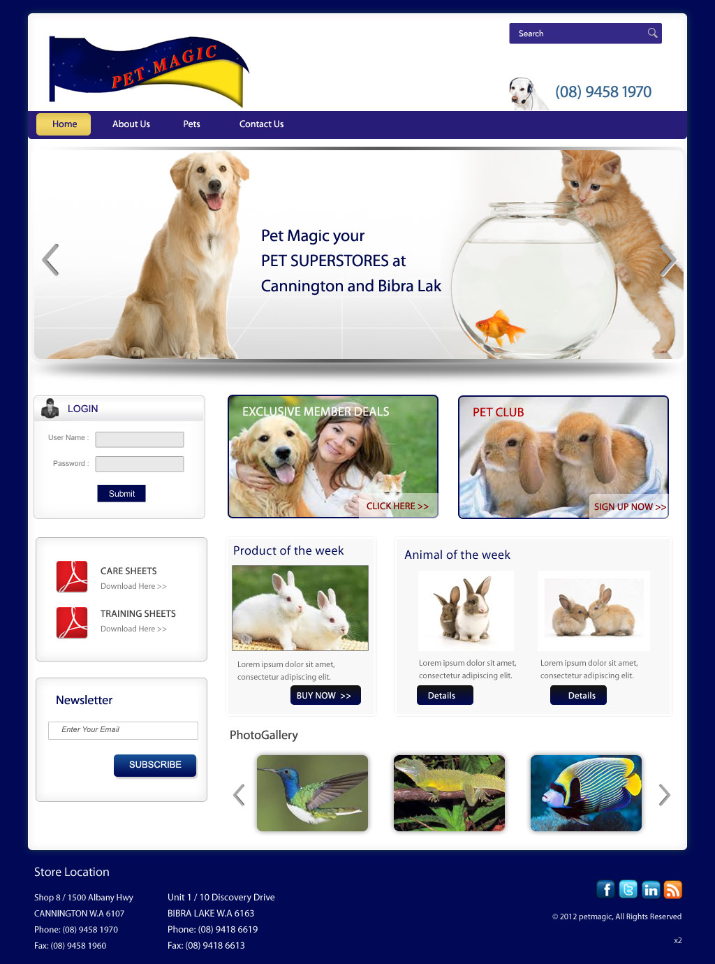 Web Design by pb for Perth Web Hosting | Design #1272786