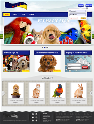 Web Design by Creative Usha for Perth Web Hosting | Design #1310628