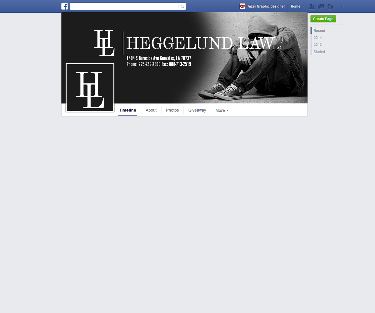 Facebook Design by AizerDS for this project | Design #4673267