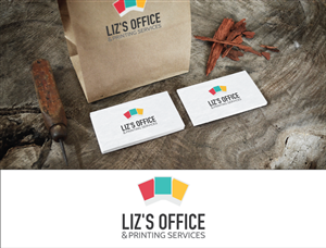 Logo Design by Andreangles1 for Liz''s Office & Printing Services | Design: #4470168