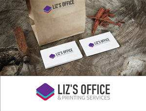 Logo Design by Andreangles1 for Liz''s Office & Printing Services | Design: #4470173