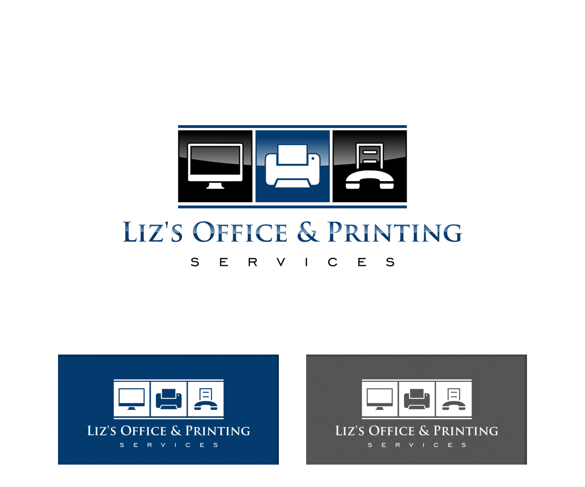 Design de Logo par damian pour Liz''s Office & Printing Services | Design #4453055