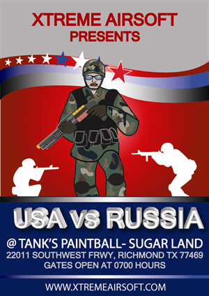 Diseño de Flyer por Akme studios para Xtreme Airsoft LLC | Diseño #4513240