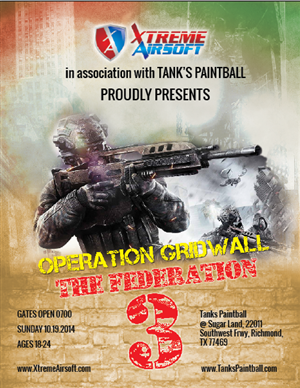 National Airsoft Store Needs an Event Flyer Design | Design de Flyer par Think1st