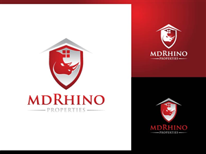 mdRhino Properties | Logo Design by Niko Dola