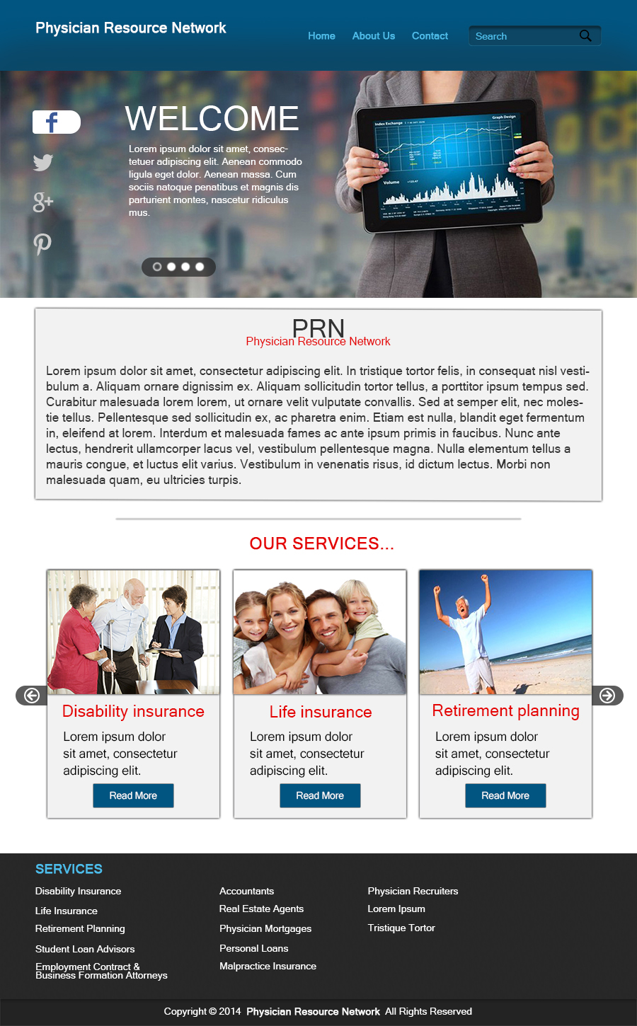 Web Design by JR for this project | Design #4470650