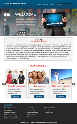 Web Design by JR for this project | Design #4470650