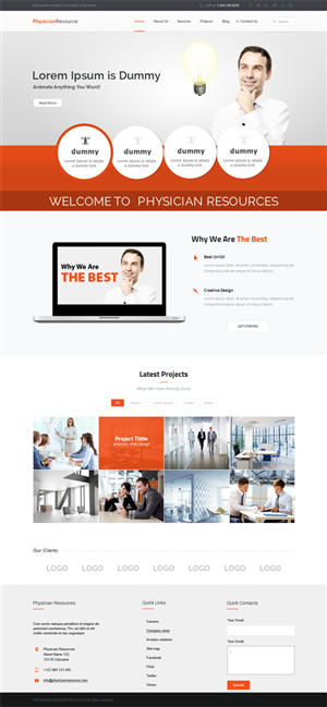 Web Design by iLibart for this project | Design #4470685