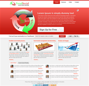 Web Design by Mayank Patel for this project | Design: #196537