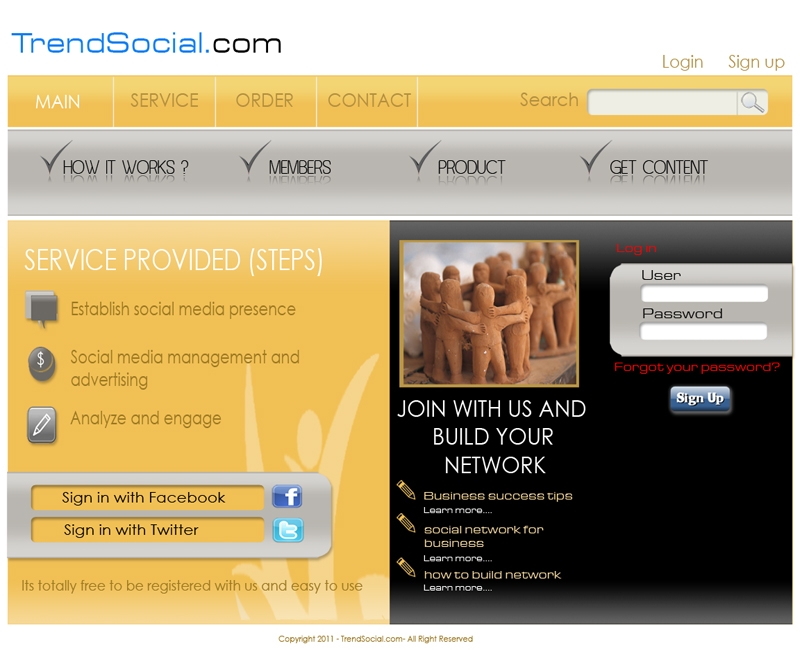 Web Design by Fauzy 313 for this project | Design #197795