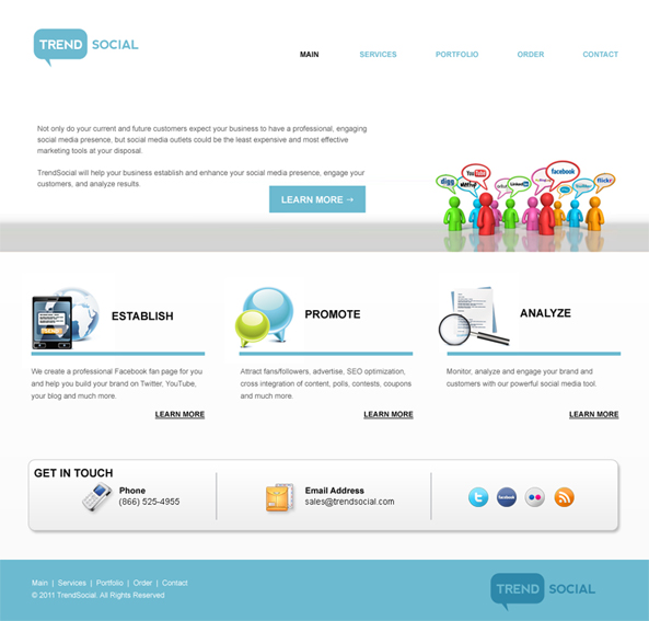 Web Design by is0flat for this project | Design: #203686