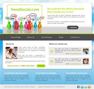 Web Design by Shilpa for this project | Design: #199264