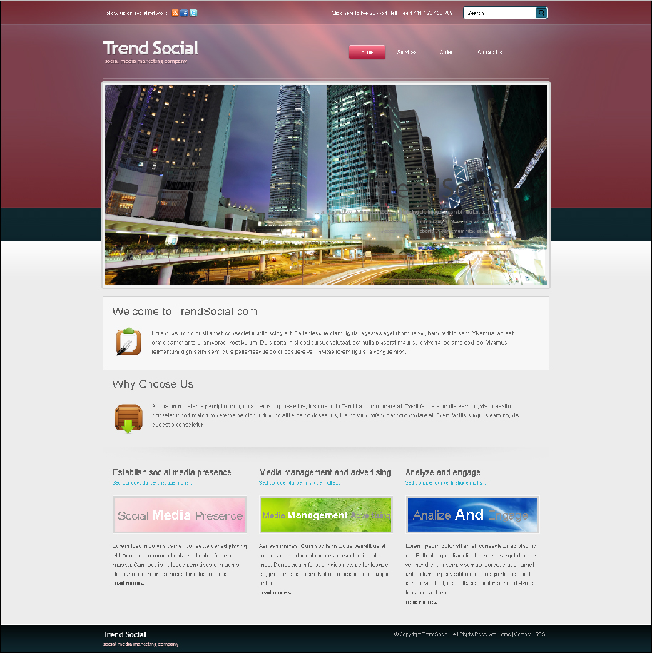 Web Design by susi007 for this project | Design #196518