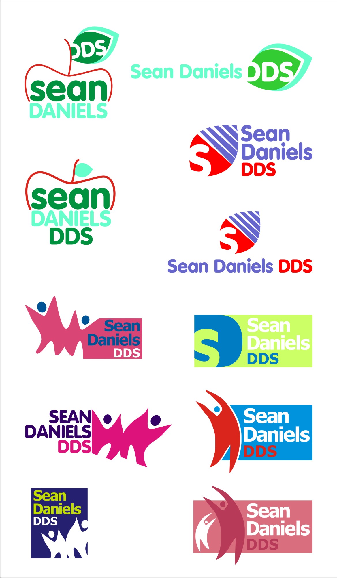 Logo Design by Zenab Bastawala for sean daniels, dds | Design #5087